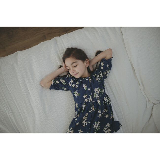 Ivy Dress, Navy Jasmine - Dresses - 3