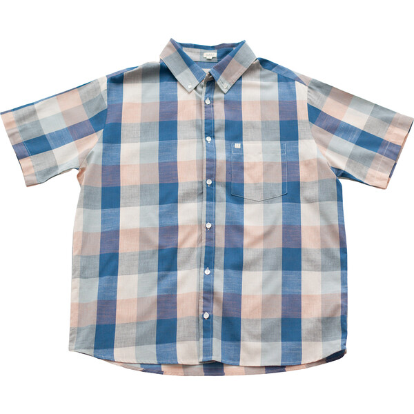 *Exclusive* Men's Blue Chex Shirt - Lali Exclusives | Maisonette