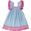 Serena Dress, Sky Blue - Dresses - 1 - thumbnail