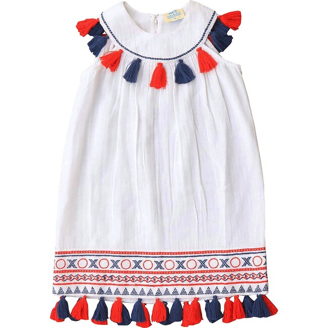 Katrina Dress, Red, White & Blue - Dresses - 1