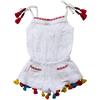 Inez Romper, Multi-Color Tassels - Dresses - 1 - thumbnail