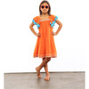 Serena Hugs & Kisses Tassel Dress, Orange - Dresses - 2