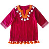 Campbell Tassel Tunic, Fuschia - Tunics - 1 - thumbnail