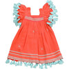 Serena Dress, Living Coral - Dresses - 1 - thumbnail