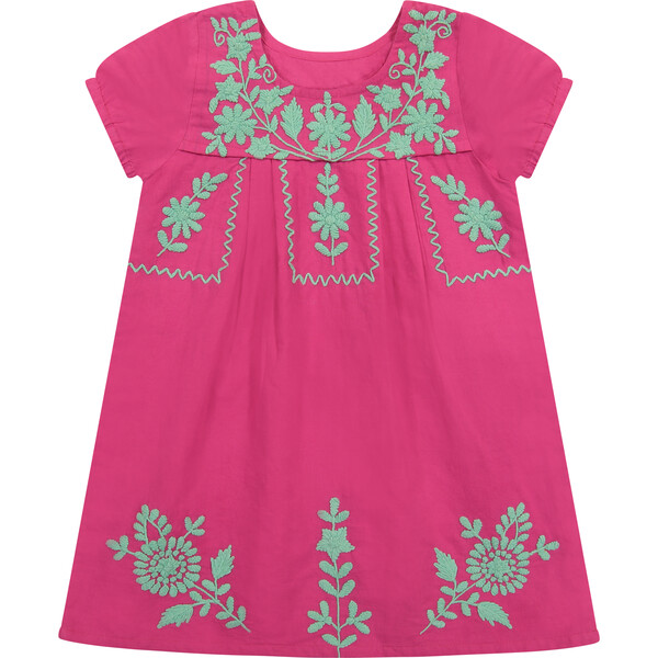 Women's Camille Embroidery Tunic Dress, Hibiscus - Mer St. Barth Mommy ...
