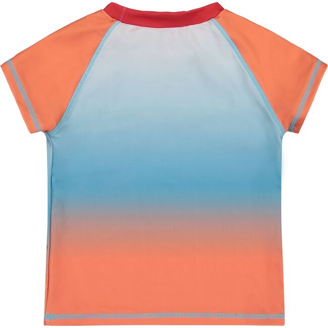 UPF 50 Ombre Fries Rashguard Set, Orange Ombre - Rash Guards - 6