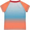 UPF 50 Ombre Fries Rashguard Set, Orange Ombre - Rash Guards - 6