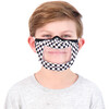 Kids 3-Pack Peek-Through Masks, Grey Camo - Face Masks - 2