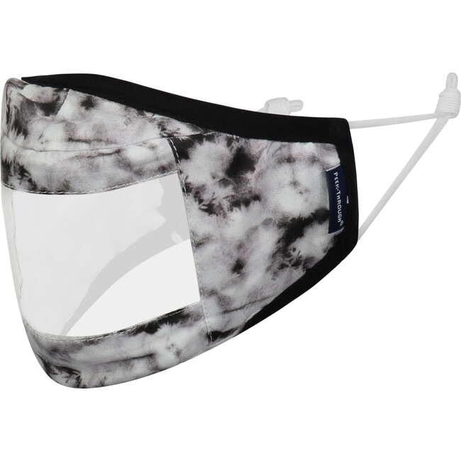 Kids 3-Pack Peek-Through Masks, Grey Camo - Face Masks - 4