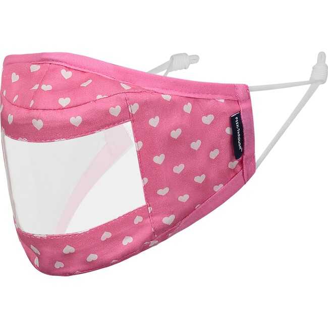 Kids 3Pack PeekThrough Masks, Pink Fun Andy & Evan Face Masks