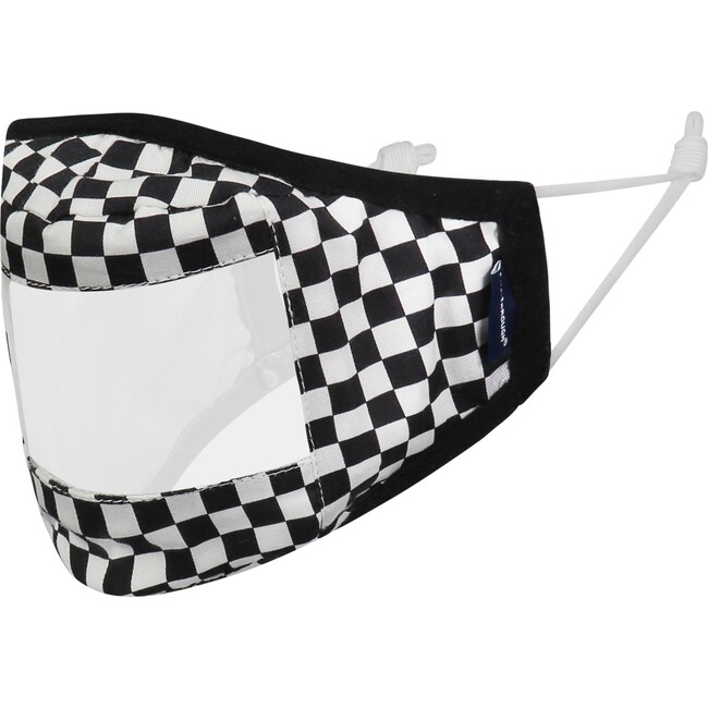 Kids 3-Pack Peek-Through Masks, Grey Camo - Face Masks - 6