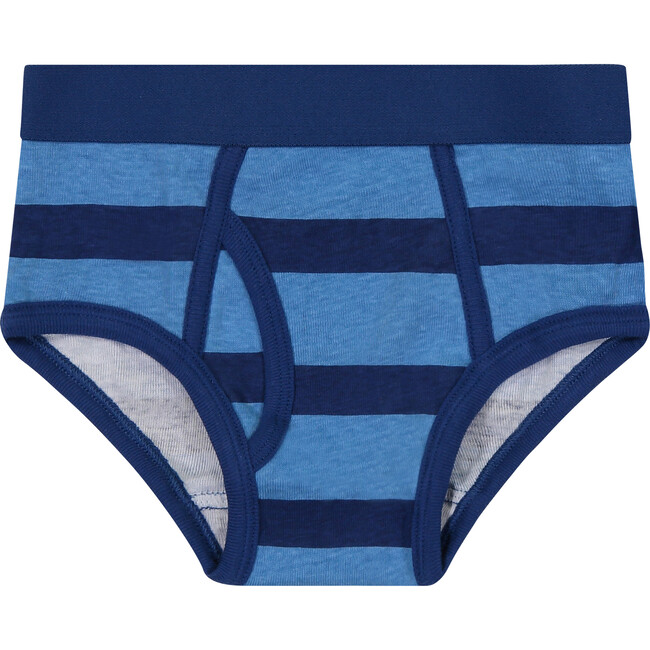 Boys Eight Pack Briefs - Series 1, Blue Travel - Underwear - 2