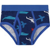 Boys Eight Pack Briefs - Series 1, Blue Travel - Underwear - 6