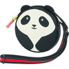 Panda Crossbody Purse, Black and Cream - Bags - 1 - thumbnail