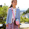 Owl Crossbody Purse, Brown and Pink - Bags - 2
