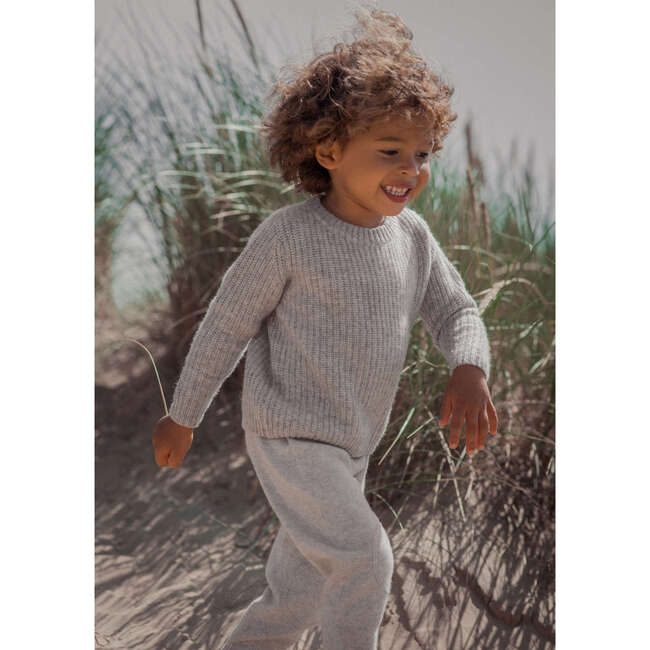 Fisherman Jumper, Grey - Sweaters - 6
