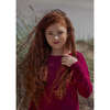Collared Jumper, Berry Red - Sweaters - 4