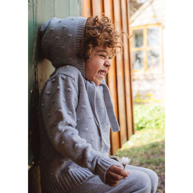 Bobble Jumper, Grey - Sweaters - 5