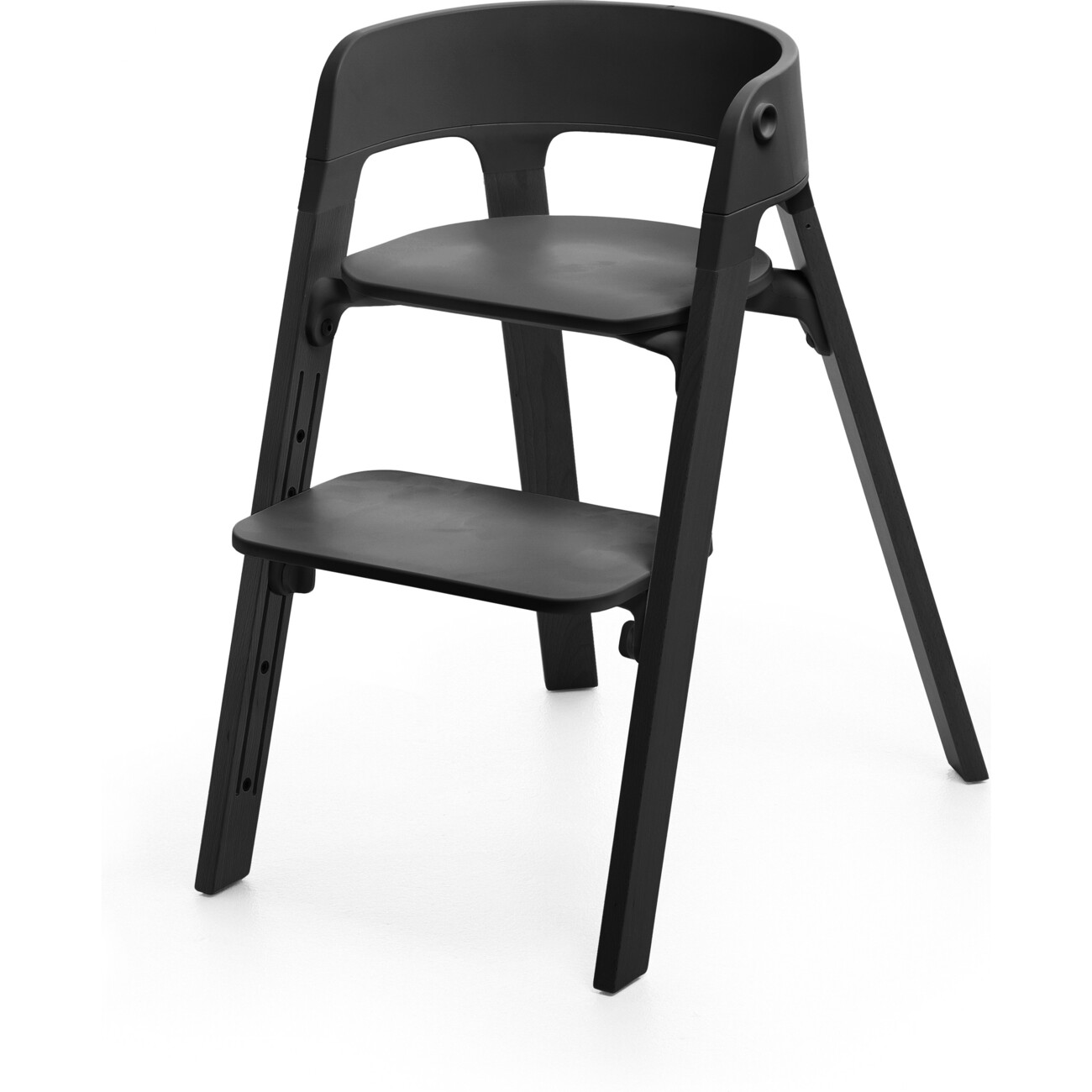 Stokke® Steps™ Chair, Black - Stokke Highchairs | Maisonette