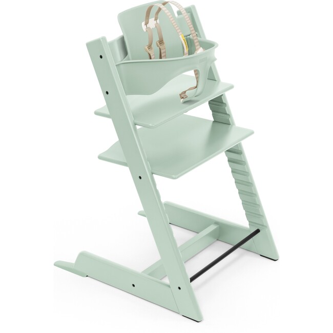 Tripp Trapp® High Chair (includes Tripp Trapp® + Baby set), Soft Mint