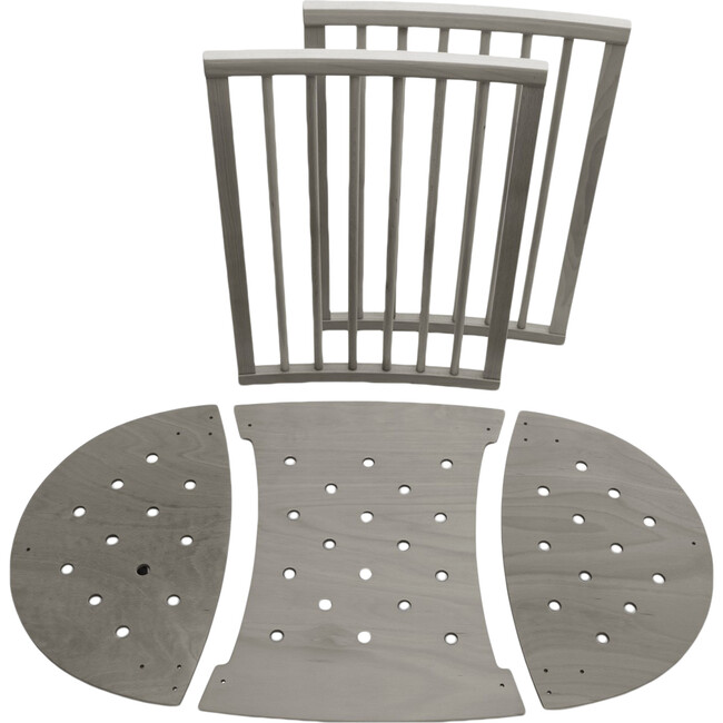 Sleepi™ Bed Extension, Hazy Grey - Cribs - 1