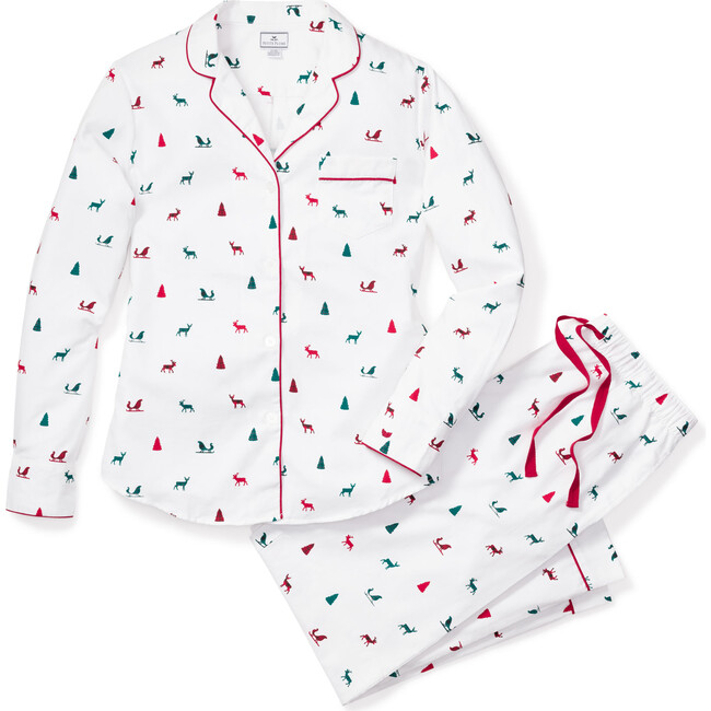 Men's Pajama Set, Sleigh Bells in the Snow