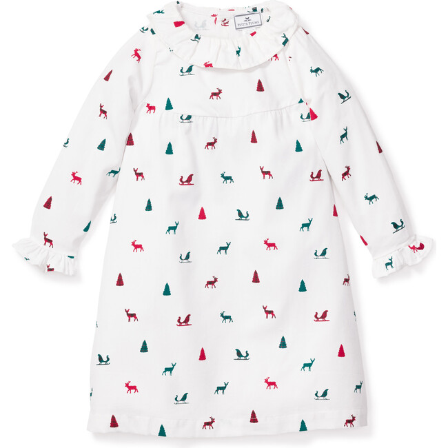 Kids Scarlett Nightgown, Sleigh Bells in the Snow