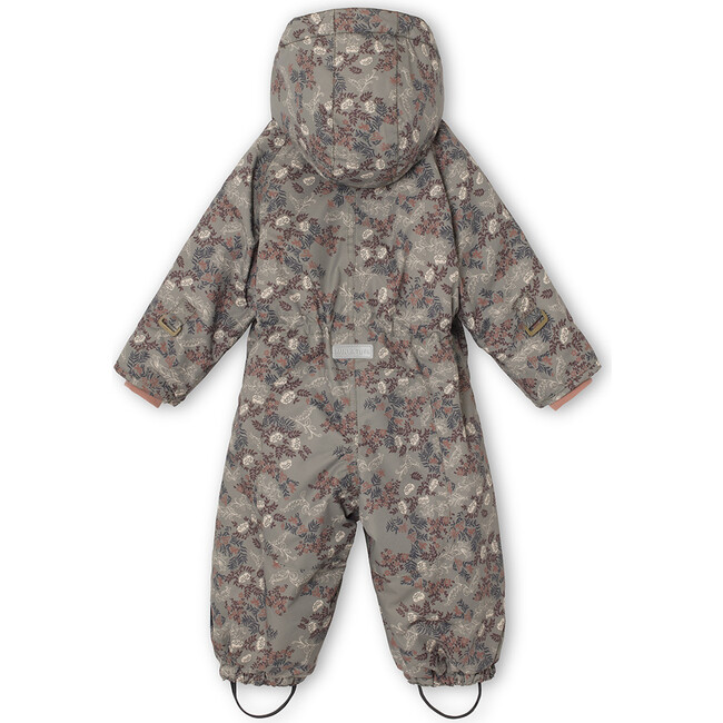 Printed Wisti Snow Suit, Agave Green - Snowsuits - 4