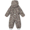 Printed Wisti Snow Suit, Agave Green - Snowsuits - 4 - thumbnail