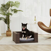 Wicker Pet Rattan Bed with Cushions - Pet Beds - 3