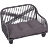 Rope Woven Pet Bed Settee with Cushion - Pet Beds - 4