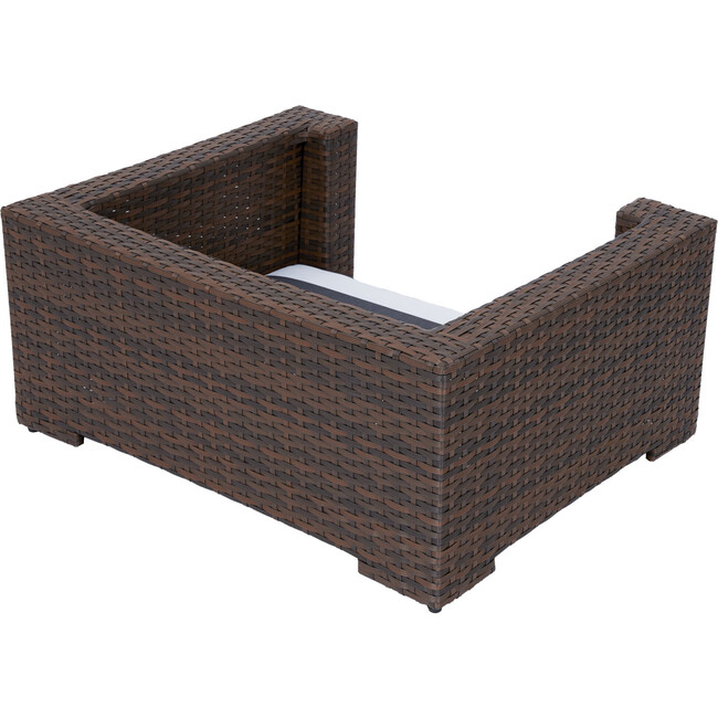 Wicker Pet Rattan Bed with Cushions - Pet Beds - 6