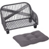 Rope Woven Pet Bed Settee with Cushion - Pet Beds - 6