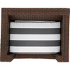 Wicker Pet Rattan Bed with Cushions - Pet Beds - 8