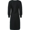 Women's Maternity Eva Sweater Dress, Black - Dresses - 1 - thumbnail