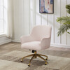 Kierstin Adjustable Swivel Desk Chair, Pink - Desk Chairs - 2