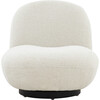 Stevie Boucle Accent Chair, Cream - Accent Seating - 1 - thumbnail