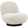 Stevie Boucle Accent Chair, Cream - Accent Seating - 3 - thumbnail