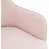 Kierstin Adjustable Swivel Desk Chair, Pink - Desk Chairs - 4 - thumbnail