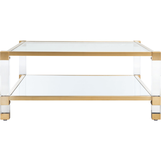 Angie Acyrlic Coffee Table, Clear - Accent Tables - 1
