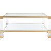 Angie Acyrlic Coffee Table, Clear - Accent Tables - 1 - thumbnail