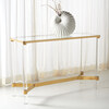 Suzanna Acrylic Console Table, Clear - Accent Tables - 2