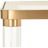 Suzanna Acrylic Console Table, Clear - Accent Tables - 4