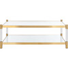 Shayla Acrylic Coffee Table, Clear - Accent Tables - 1 - thumbnail