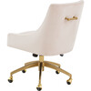 Jakob Adjustable Swivel Desk Chair, Pink - Desk Chairs - 5