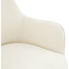 Kierstin Adjustable Swivel Desk Chair, Cream - Desk Chairs - 4