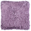 Shag Modish Metallic Pillow, Purple - Decorative Pillows - 1 - thumbnail