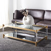 Shayla Acrylic Coffee Table, Clear - Accent Tables - 2