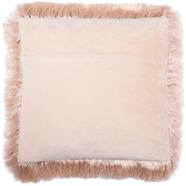 Cali Shag Pillow, Pink - Decorative Pillows - 4