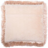 Cali Shag Pillow, Pink - Decorative Pillows - 4
